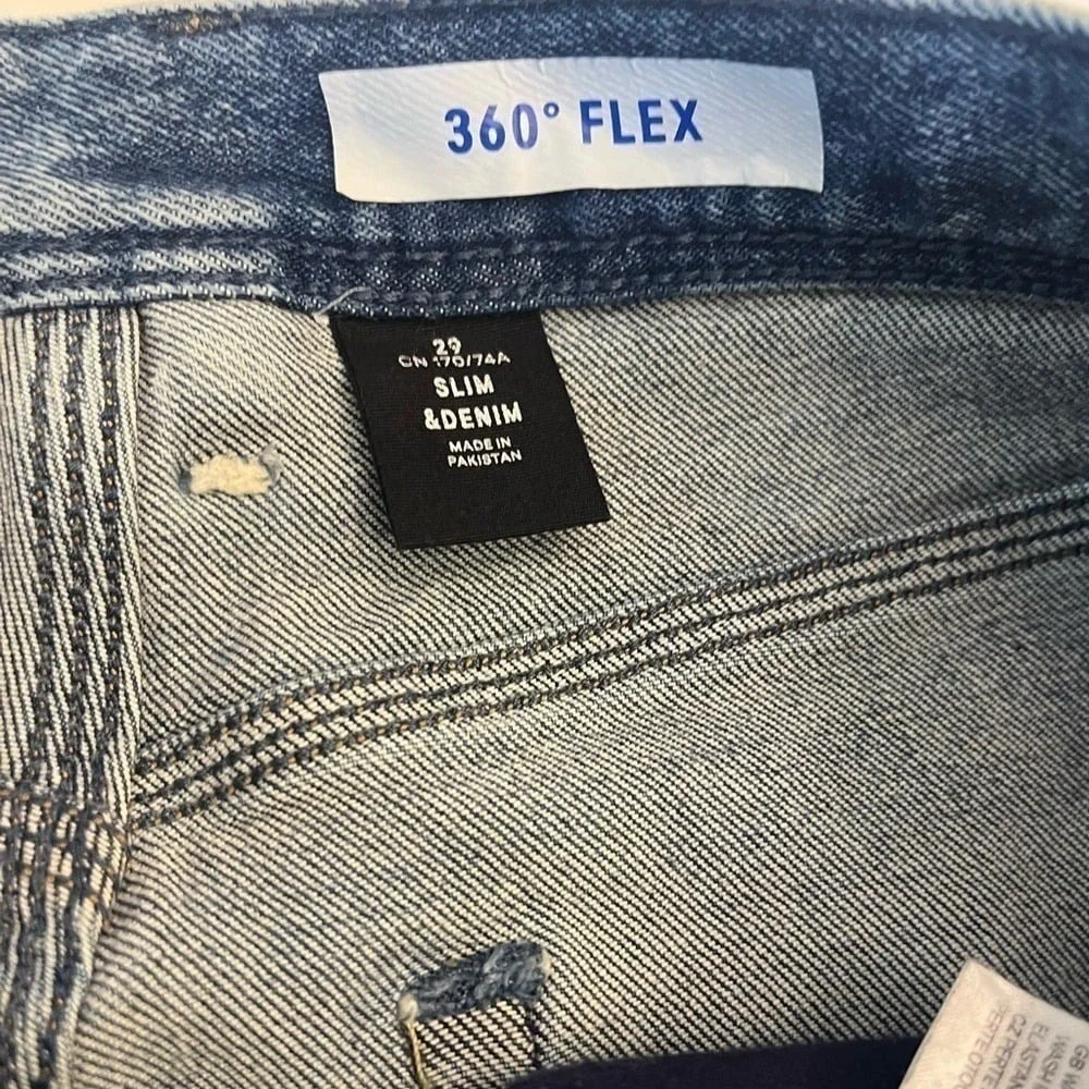 H&M Men's 29 &Denim 360° Flex Dark‎ Denim Jeans - Picture 6 of 12